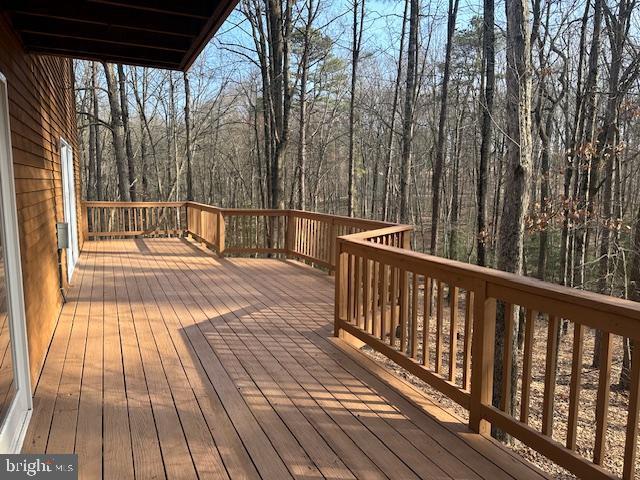 206 Mustang Ct, Gambrills, MD 21054 - view of wooden deck