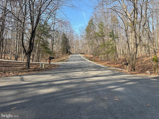 206 Mustang Ct, Gambrills, MD 21054 - view of road featuring a wooded view