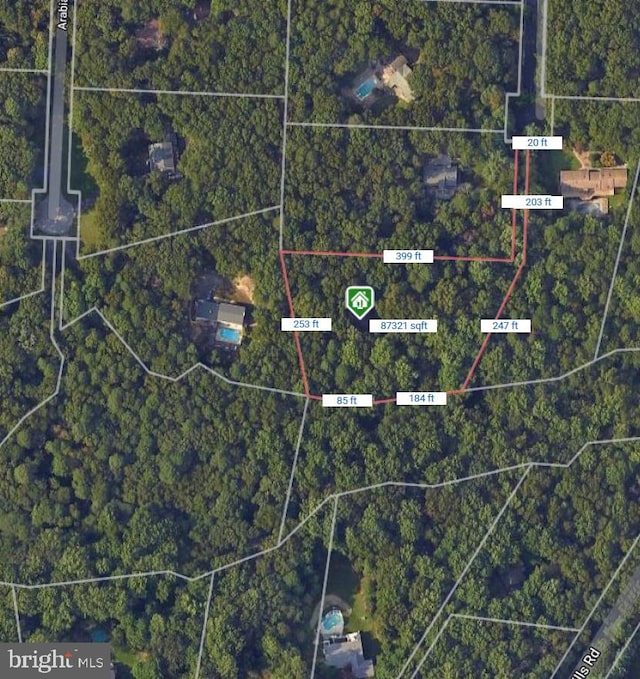 206 Mustang Ct, Gambrills, MD 21054 - map location