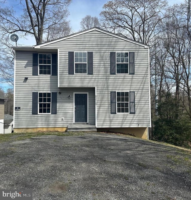 front of property with a patio