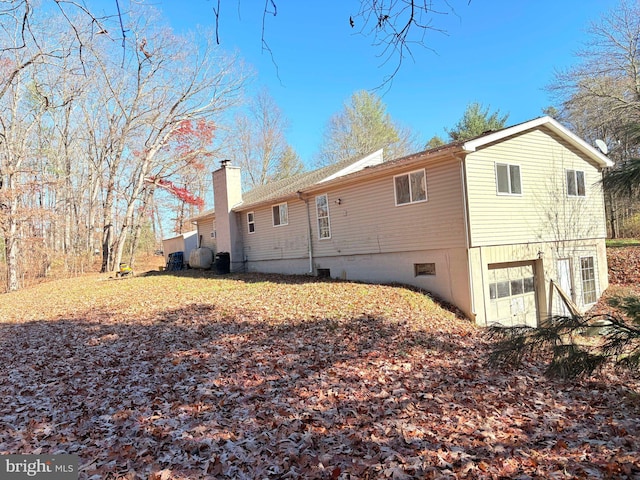 view of side of home