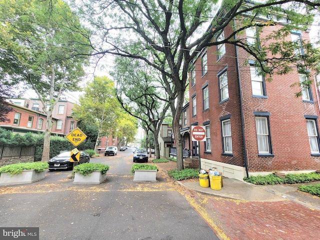 view of street