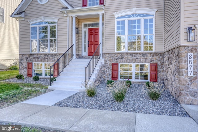 view of property entrance