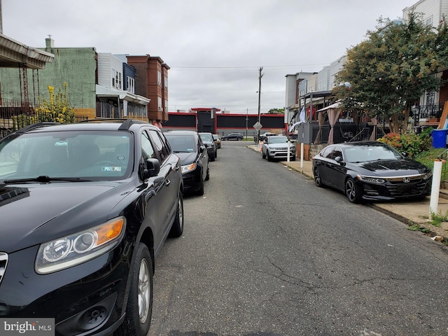 view of street