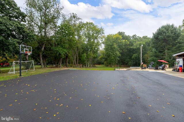 view of road