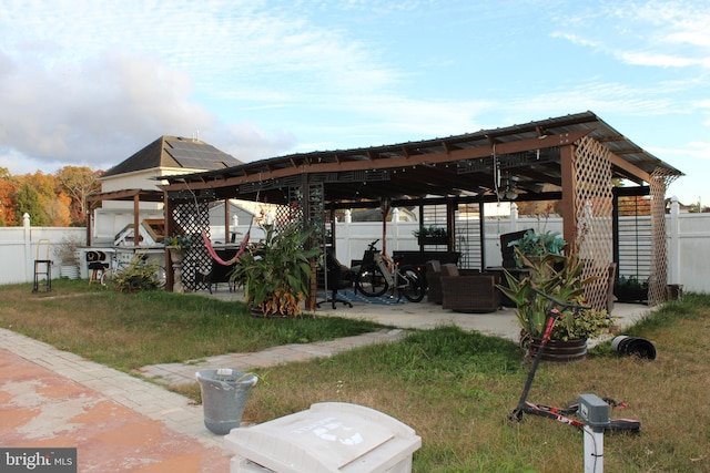 view of rear view of house