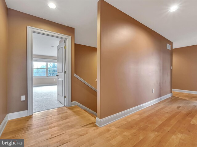 52 Violets Path, Elizabethtown, PA 17022 - corridor featuring light wood finished floors, baseboards, and recessed lighting