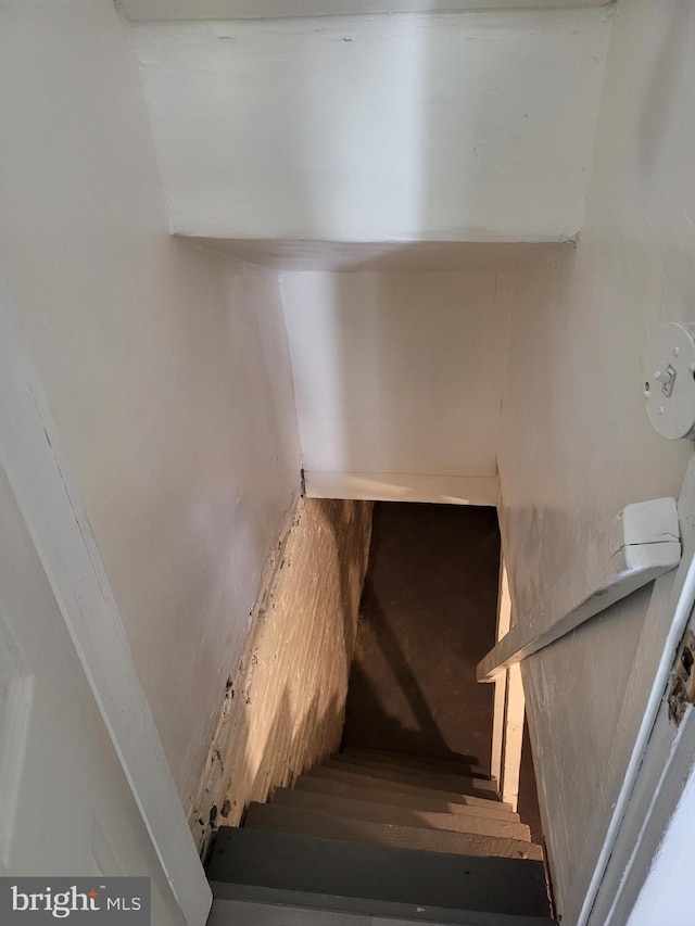view of stairs
