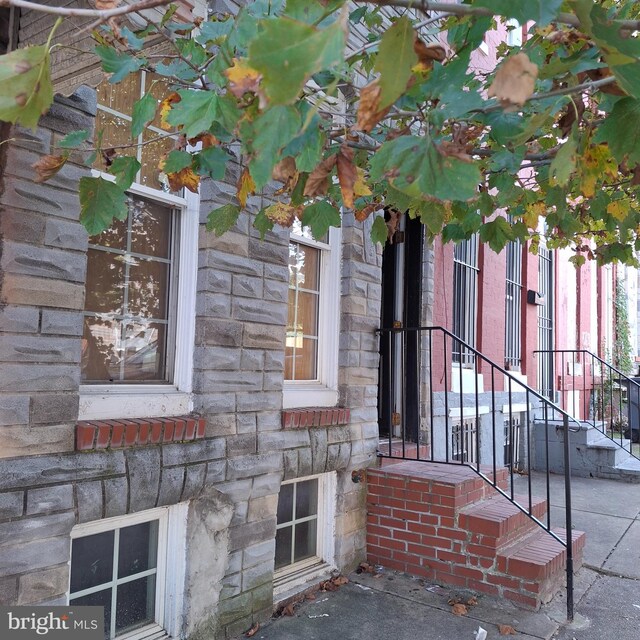 1403 Ramsay St, Baltimore, MD 21223 - entrance to property featuring stone siding