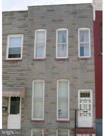 1403 Ramsay St, Baltimore, MD 21223 - view of front of home with stone siding