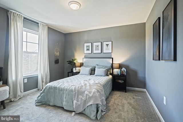 bedroom featuring carpet floors