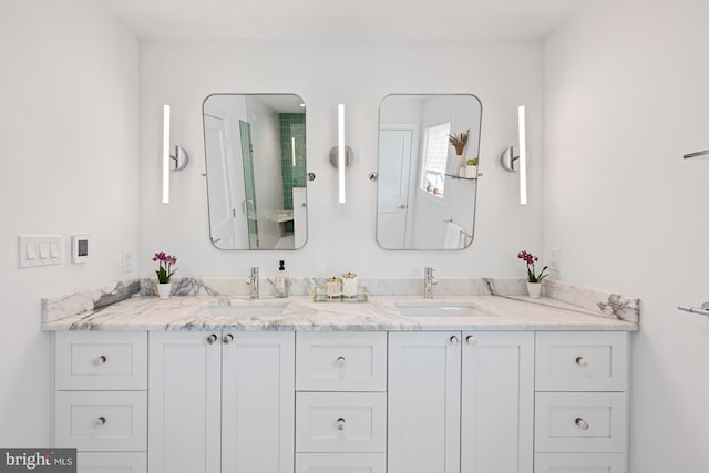 1307 Cleveland St, Alexandria, VA 22302 - bathroom featuring double vanity