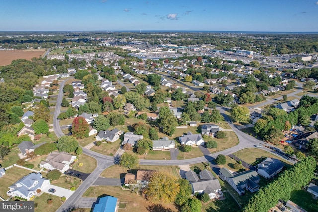 aerial view