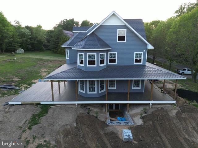 view of rear view of house