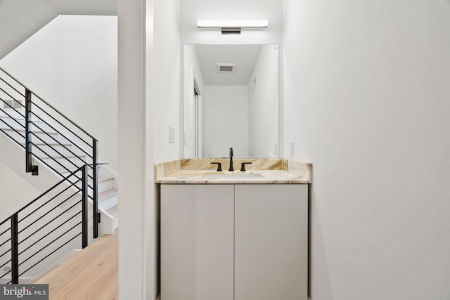 706 Latona St Unit J, Philadelphia, PA 19147 - bathroom with vanity and wood finished floors