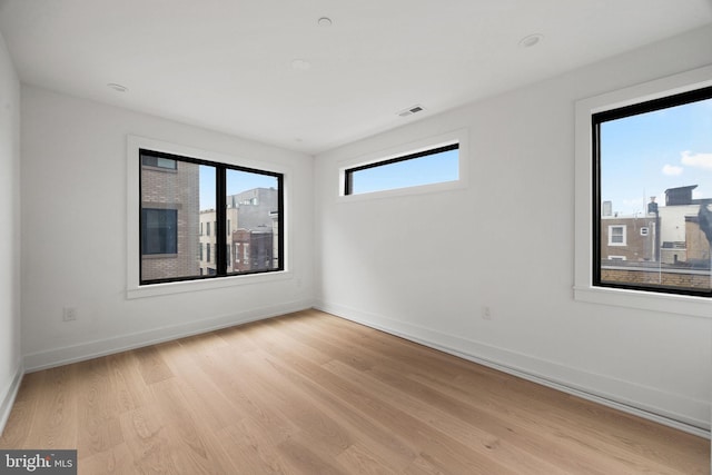 706 Latona St Unit J, Philadelphia, PA 19147 - spare room featuring light wood-style floors and baseboards