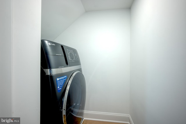 laundry room featuring washer / clothes dryer