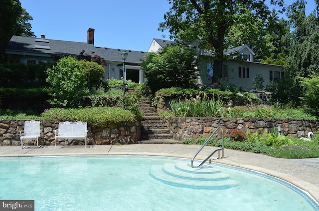 view of swimming pool