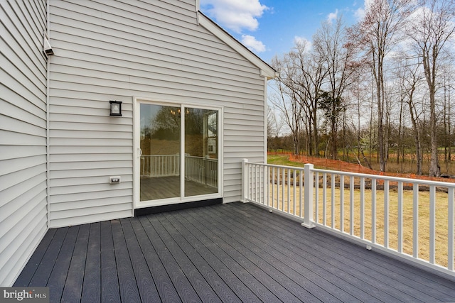 view of deck