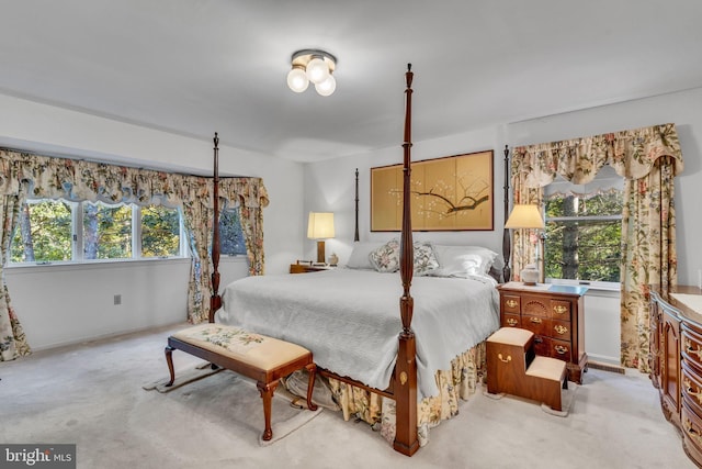 11160 Cove Lake Rd, Lusby, MD 20657 - carpeted bedroom featuring baseboards and multiple windows