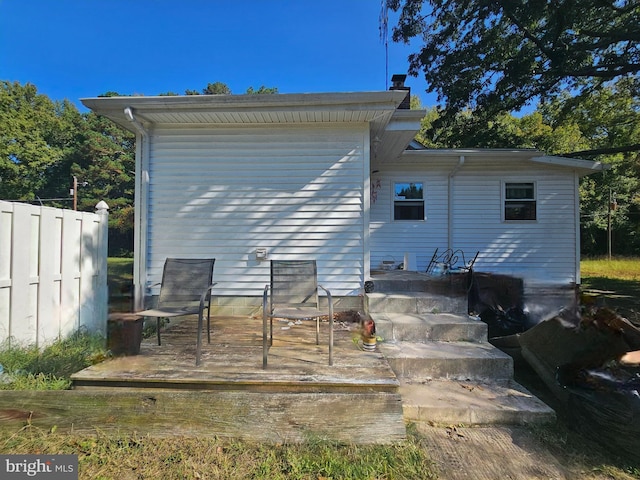 view of back of house