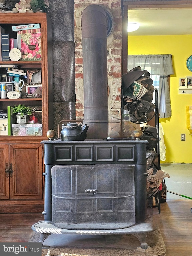 room details with wood-type flooring