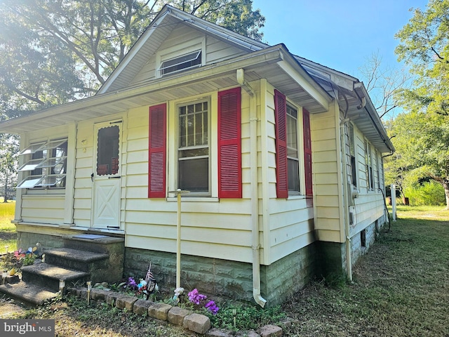 view of property exterior