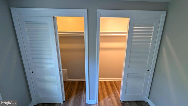 view of closet