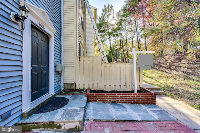 view of property entrance