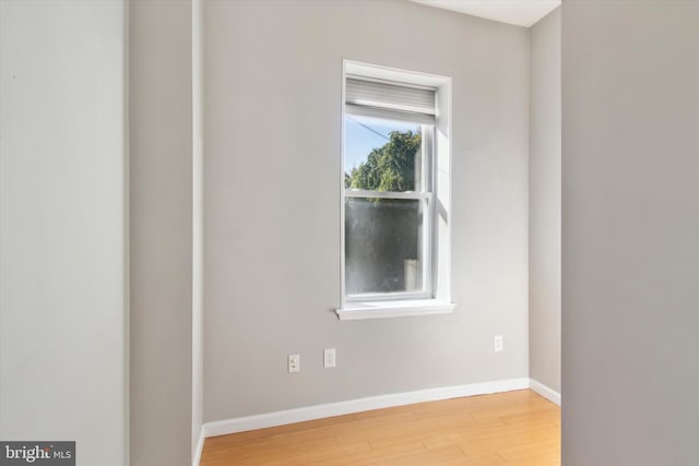 1716 N 18th St, Philadelphia, PA 19121 - empty room with baseboards and wood finished floors