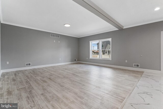 1406 Circle Dr, Forked River, NJ 08731 - empty room with baseboards and visible vents