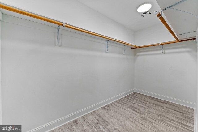 1406 Circle Dr, Forked River, NJ 08731 - spacious closet featuring visible vents and wood finished floors