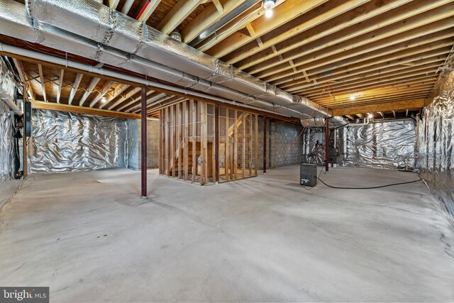1406 Circle Dr, Forked River, NJ 08731 - view of unfinished below grade area