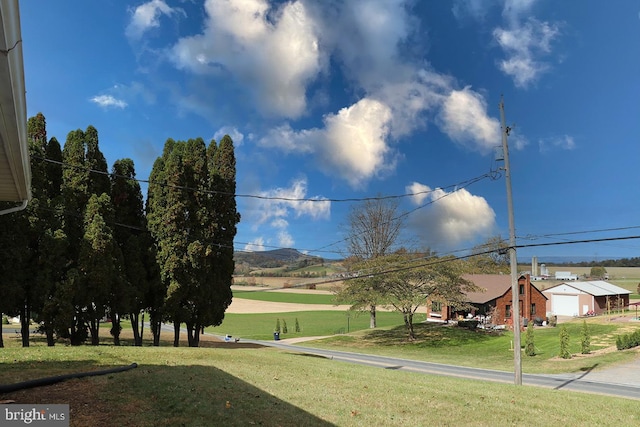 view of road