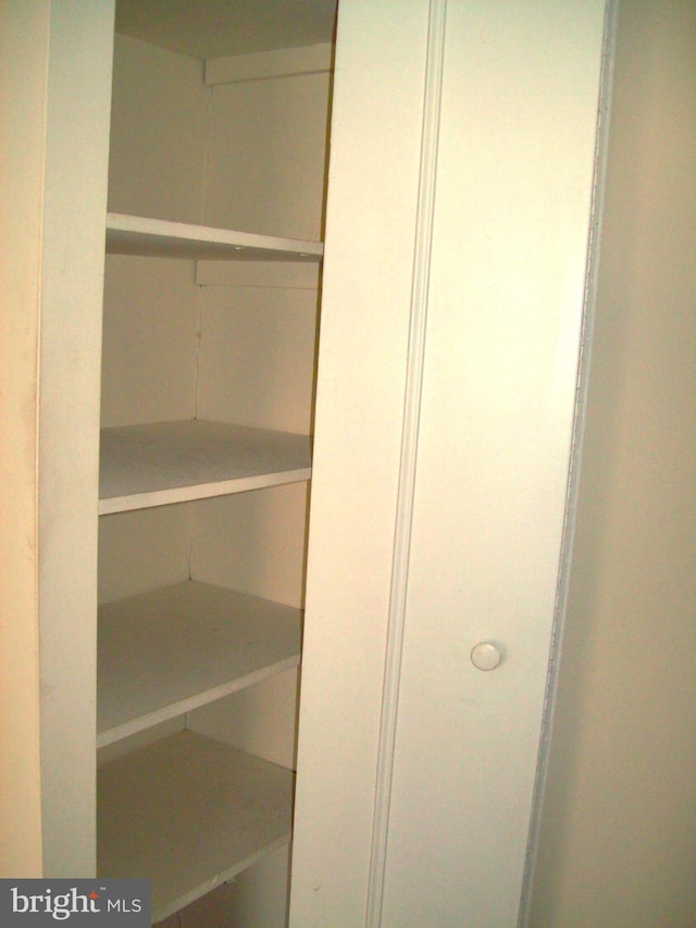 view of closet