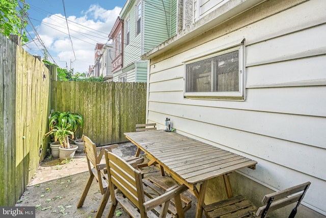 view of patio / terrace