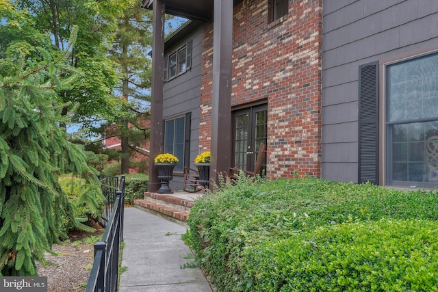 view of entrance to property