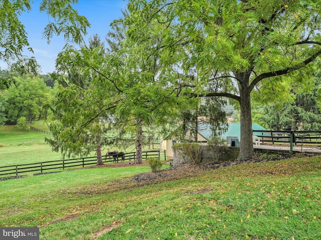 1414 Little Ln, Seven Valleys, PA 17360 - view of yard with fence and a rural view
