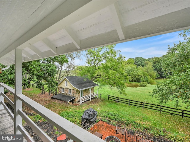 1414 Little Ln, Seven Valleys, PA 17360 - exterior space featuring an outdoor structure and fence