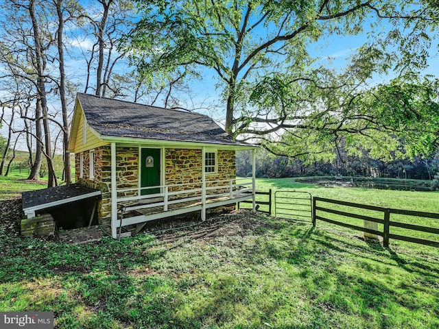 1414 Little Ln, Seven Valleys, PA 17360 - view of outdoor structure featuring fence