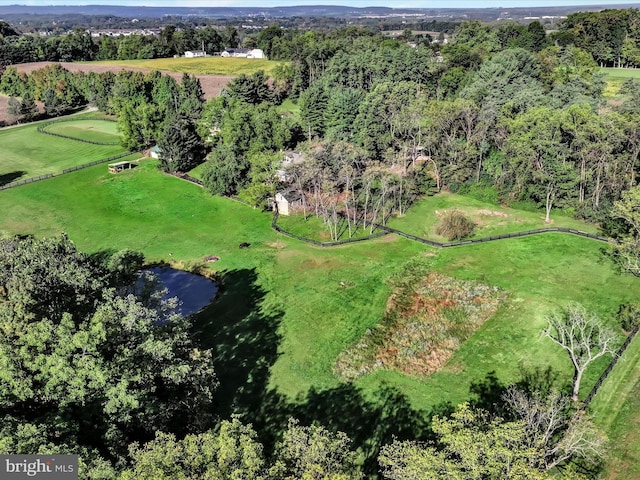 1414 Little Ln, Seven Valleys, PA 17360 - birds eye view of property featuring a rural view
