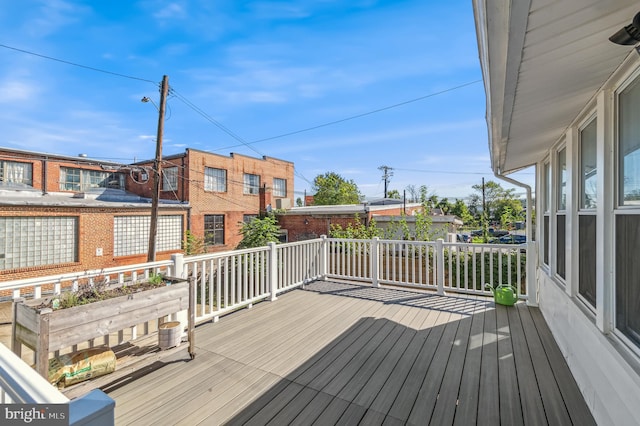 view of deck