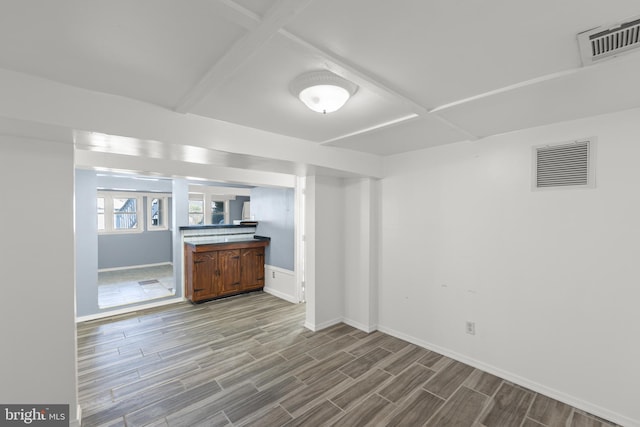 view of unfurnished living room