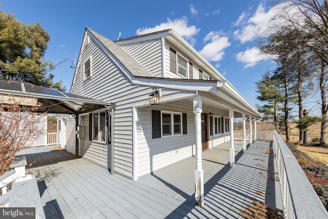 exterior space with a gazebo