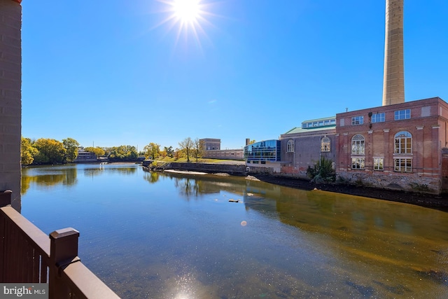 property view of water