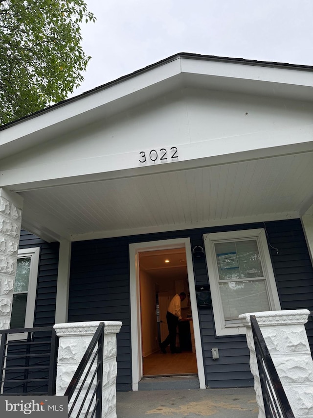3022 23rd St SE, Washington, DC 20020 - property entrance with a porch