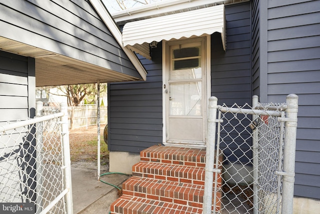 view of entrance to property