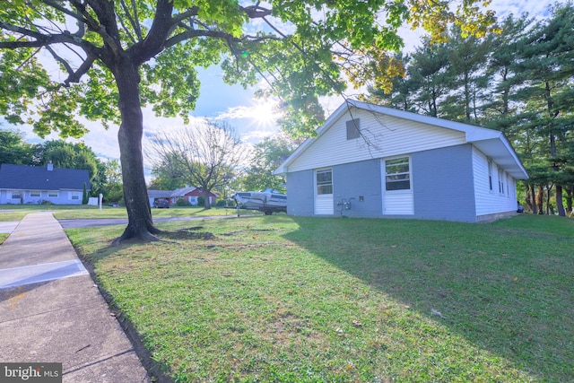 view of yard