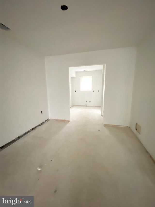 view of empty room