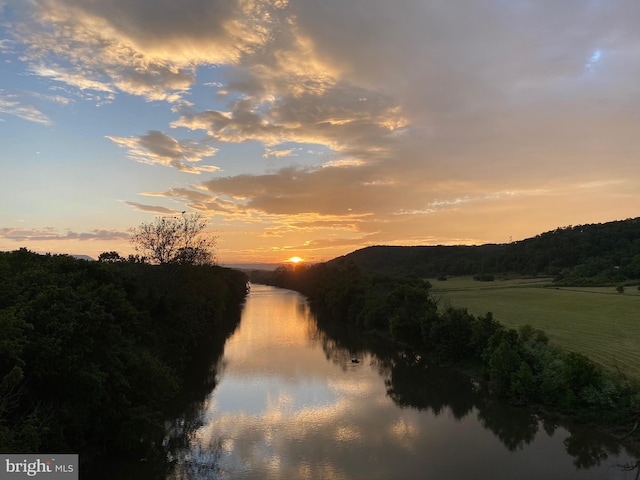 property view of water